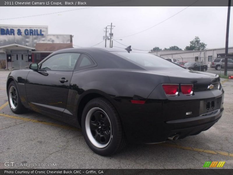 Black / Black 2011 Chevrolet Camaro LS Coupe