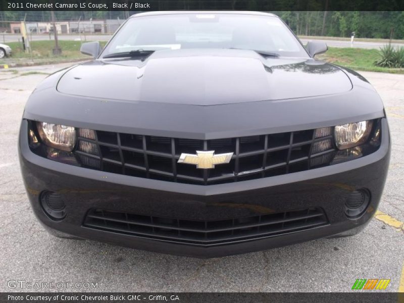 Black / Black 2011 Chevrolet Camaro LS Coupe