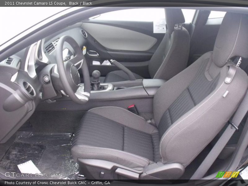 Black / Black 2011 Chevrolet Camaro LS Coupe