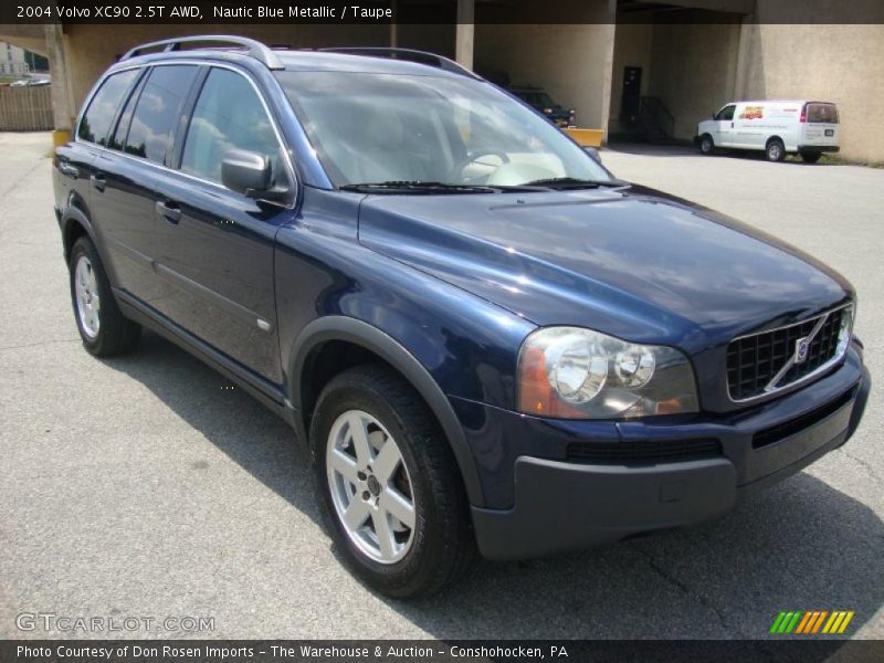 Nautic Blue Metallic / Taupe 2004 Volvo XC90 2.5T AWD