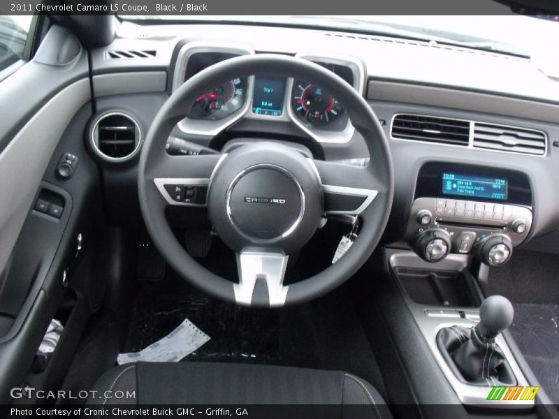 Black / Black 2011 Chevrolet Camaro LS Coupe