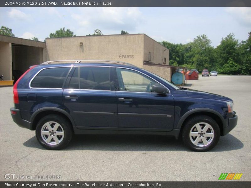 Nautic Blue Metallic / Taupe 2004 Volvo XC90 2.5T AWD