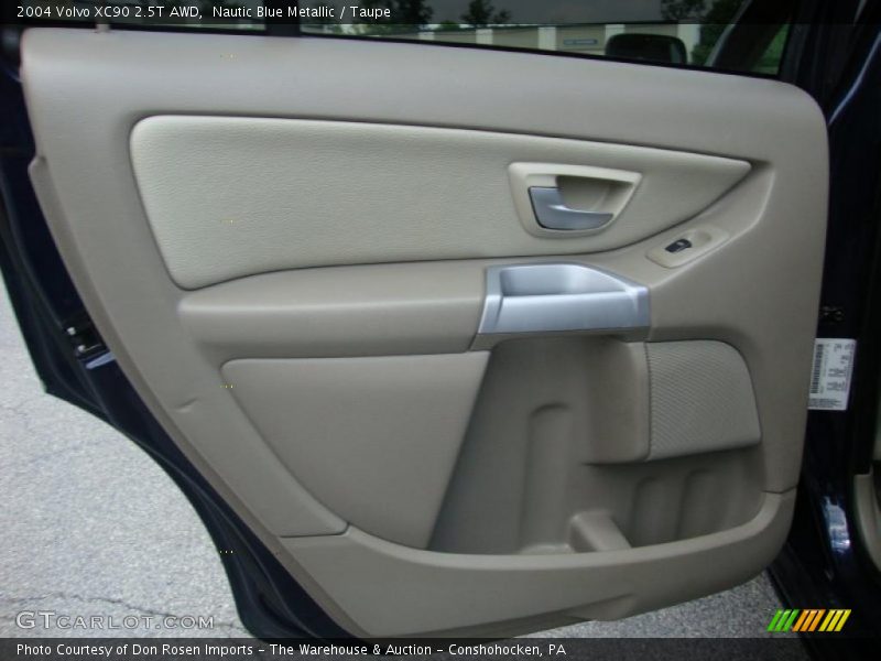 Nautic Blue Metallic / Taupe 2004 Volvo XC90 2.5T AWD