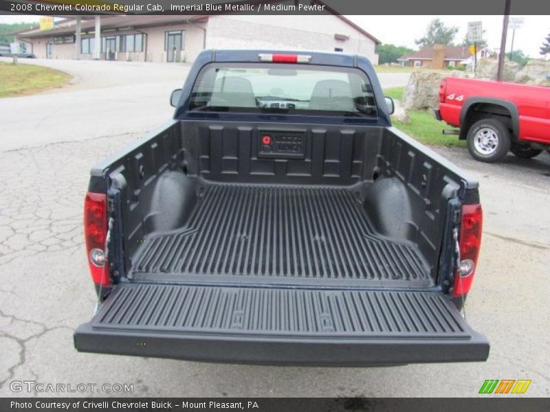 Imperial Blue Metallic / Medium Pewter 2008 Chevrolet Colorado Regular Cab