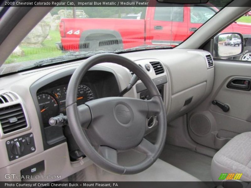 Imperial Blue Metallic / Medium Pewter 2008 Chevrolet Colorado Regular Cab