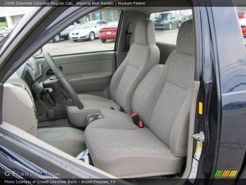 Imperial Blue Metallic / Medium Pewter 2008 Chevrolet Colorado Regular Cab