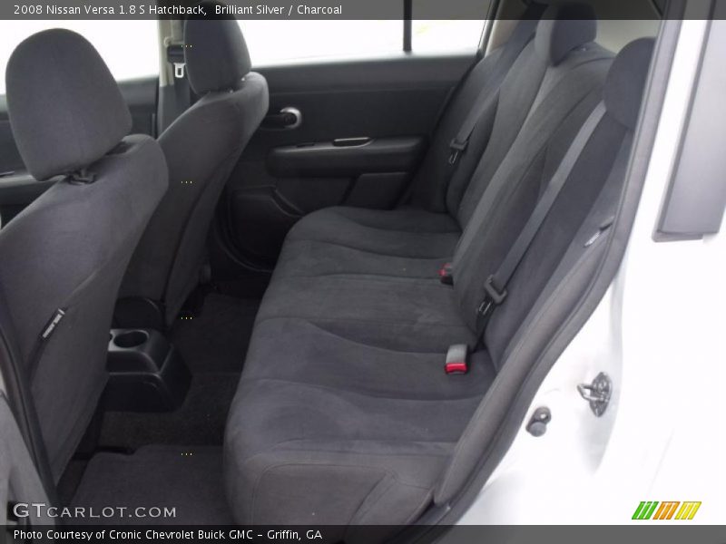 Brilliant Silver / Charcoal 2008 Nissan Versa 1.8 S Hatchback