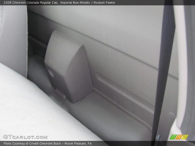 Imperial Blue Metallic / Medium Pewter 2008 Chevrolet Colorado Regular Cab