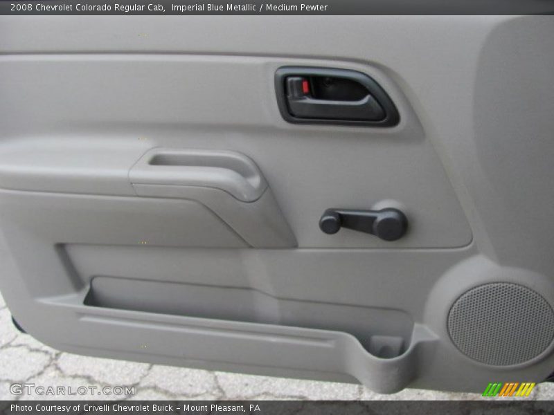 Imperial Blue Metallic / Medium Pewter 2008 Chevrolet Colorado Regular Cab