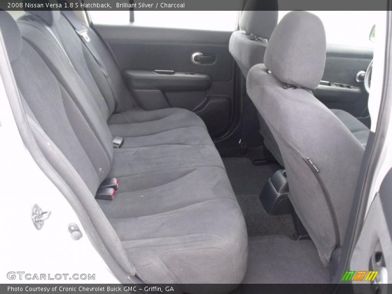 Brilliant Silver / Charcoal 2008 Nissan Versa 1.8 S Hatchback