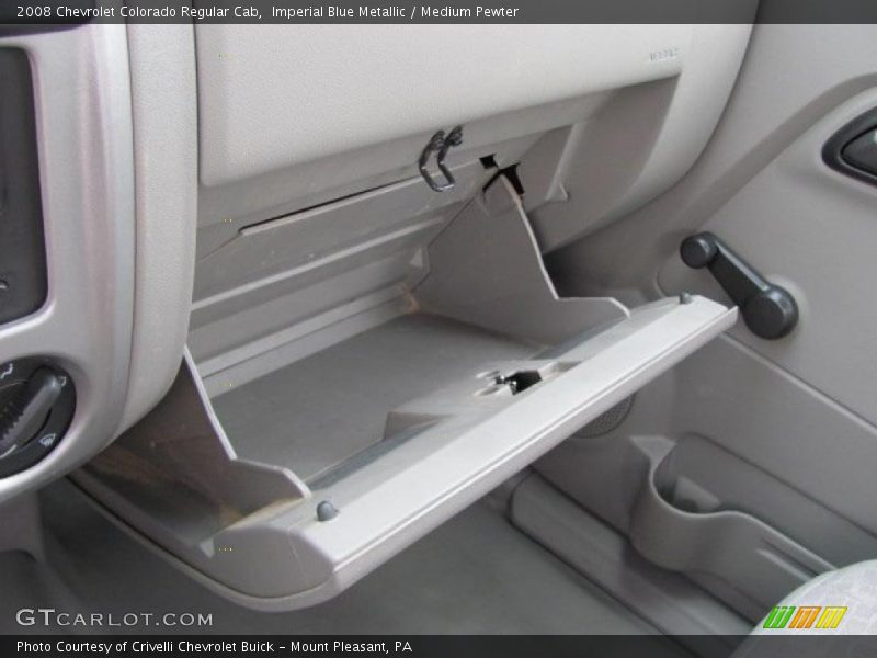 Imperial Blue Metallic / Medium Pewter 2008 Chevrolet Colorado Regular Cab