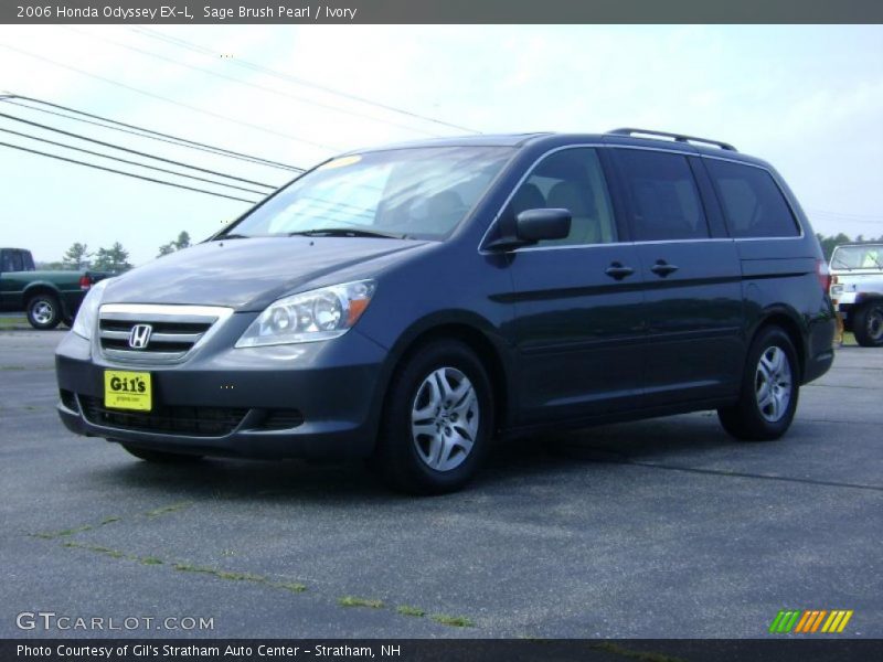 Sage Brush Pearl / Ivory 2006 Honda Odyssey EX-L