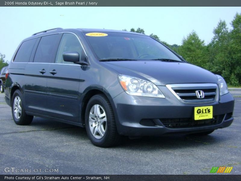 Sage Brush Pearl / Ivory 2006 Honda Odyssey EX-L