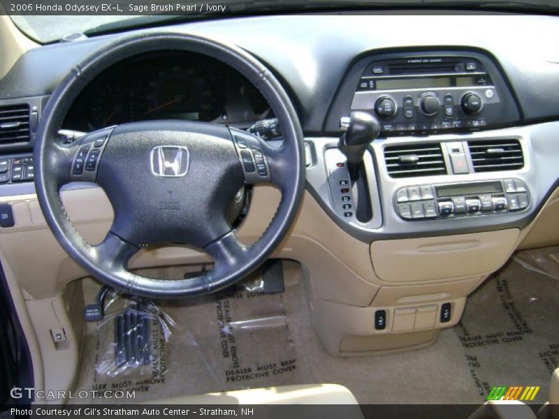 Sage Brush Pearl / Ivory 2006 Honda Odyssey EX-L
