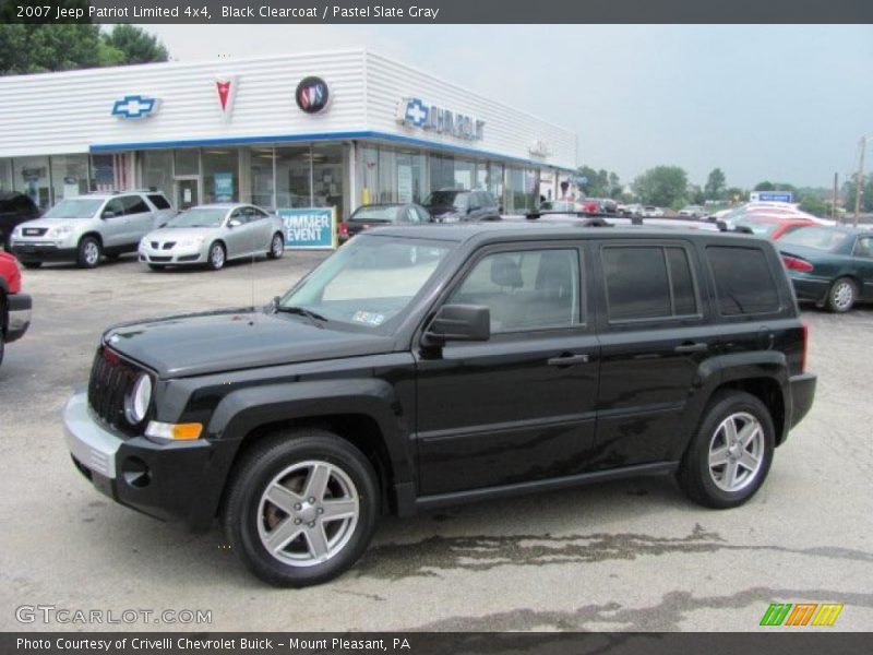 Black Clearcoat / Pastel Slate Gray 2007 Jeep Patriot Limited 4x4