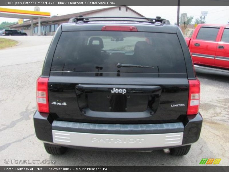 Black Clearcoat / Pastel Slate Gray 2007 Jeep Patriot Limited 4x4