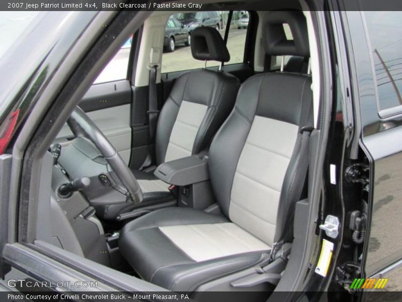Black Clearcoat / Pastel Slate Gray 2007 Jeep Patriot Limited 4x4