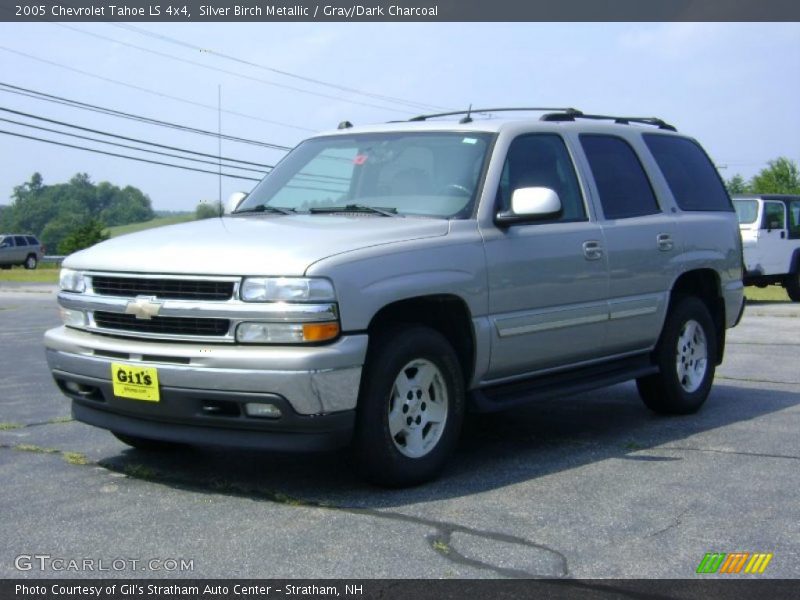 Silver Birch Metallic / Gray/Dark Charcoal 2005 Chevrolet Tahoe LS 4x4