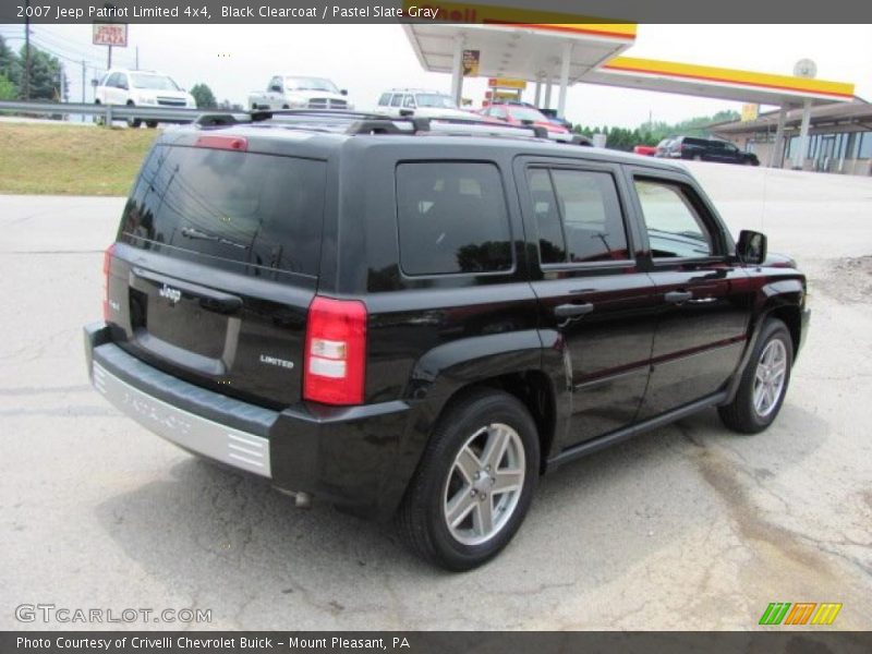 Black Clearcoat / Pastel Slate Gray 2007 Jeep Patriot Limited 4x4