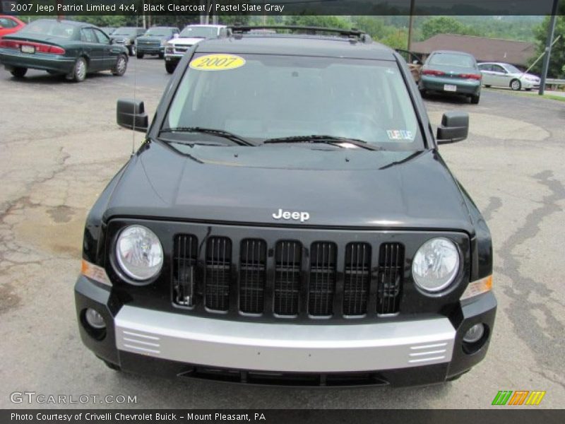 Black Clearcoat / Pastel Slate Gray 2007 Jeep Patriot Limited 4x4