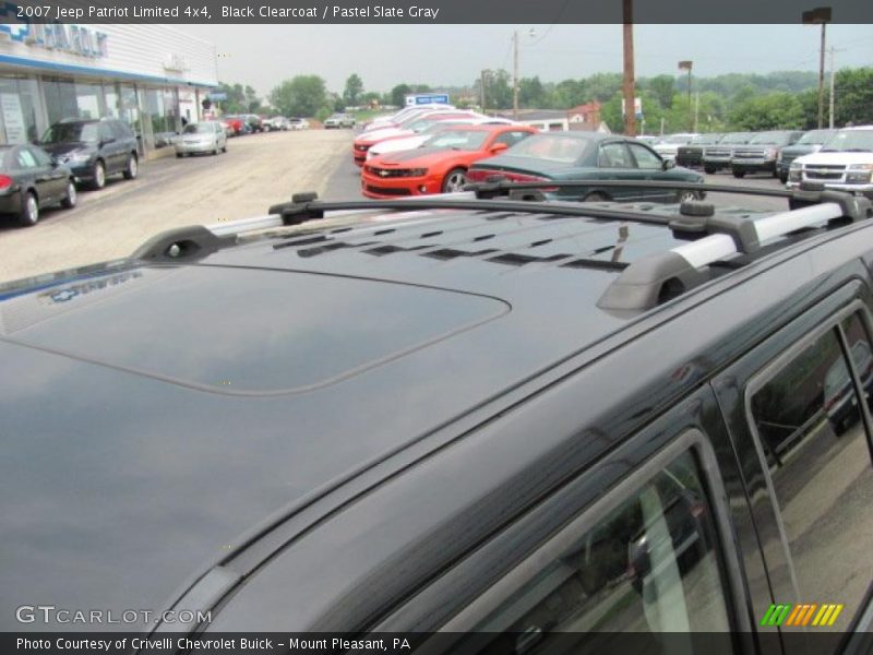 Black Clearcoat / Pastel Slate Gray 2007 Jeep Patriot Limited 4x4