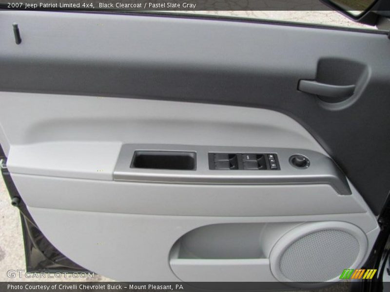 Black Clearcoat / Pastel Slate Gray 2007 Jeep Patriot Limited 4x4