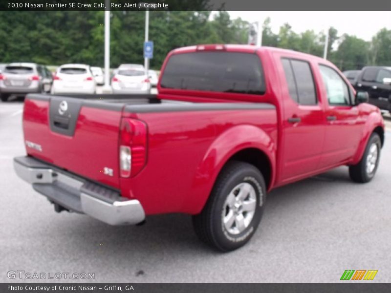 Red Alert / Graphite 2010 Nissan Frontier SE Crew Cab