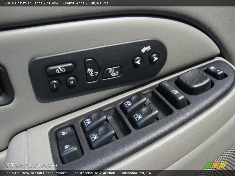 Summit White / Tan/Neutral 2004 Chevrolet Tahoe Z71 4x4