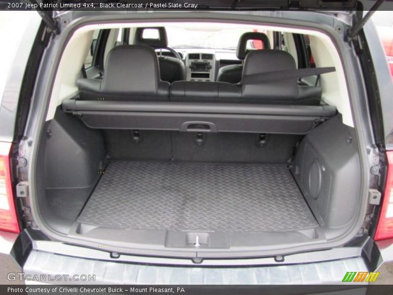 Black Clearcoat / Pastel Slate Gray 2007 Jeep Patriot Limited 4x4