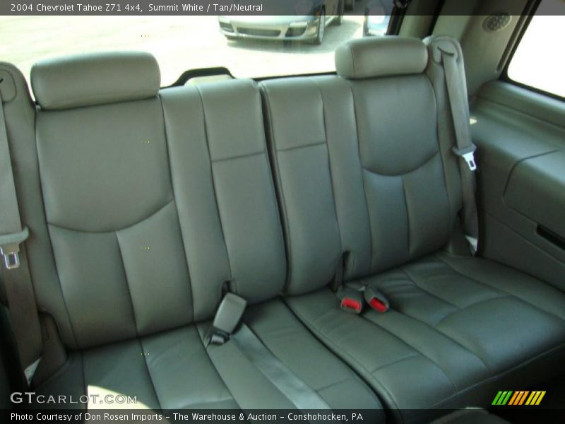 Summit White / Tan/Neutral 2004 Chevrolet Tahoe Z71 4x4