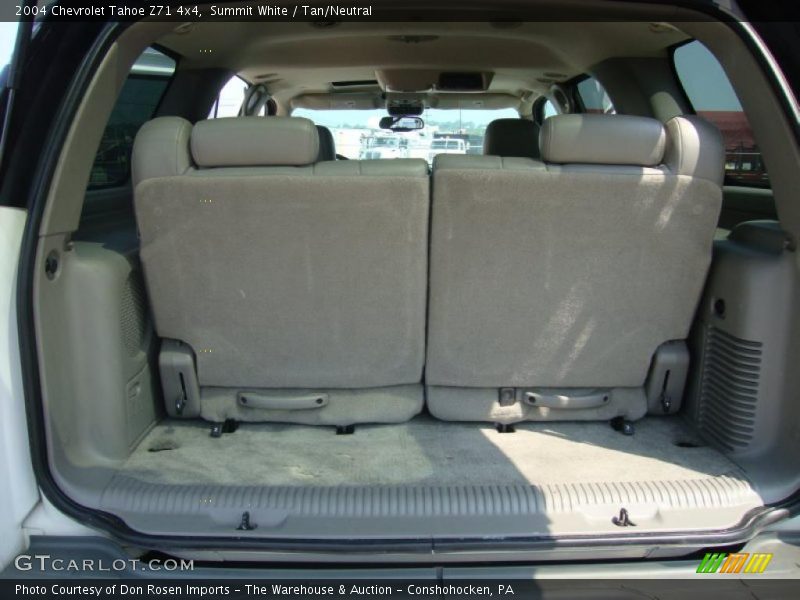 Summit White / Tan/Neutral 2004 Chevrolet Tahoe Z71 4x4