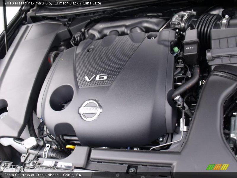 Crimson Black / Caffe Latte 2010 Nissan Maxima 3.5 S