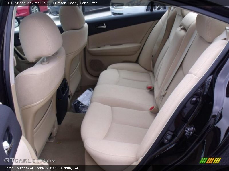 Crimson Black / Caffe Latte 2010 Nissan Maxima 3.5 S