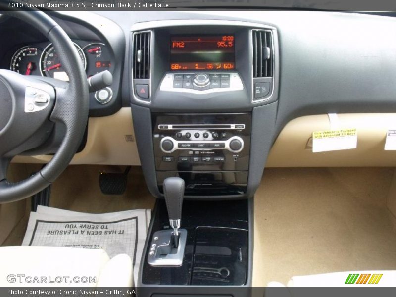 Crimson Black / Caffe Latte 2010 Nissan Maxima 3.5 S