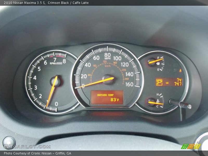 Crimson Black / Caffe Latte 2010 Nissan Maxima 3.5 S