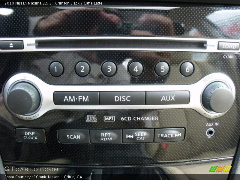 Crimson Black / Caffe Latte 2010 Nissan Maxima 3.5 S