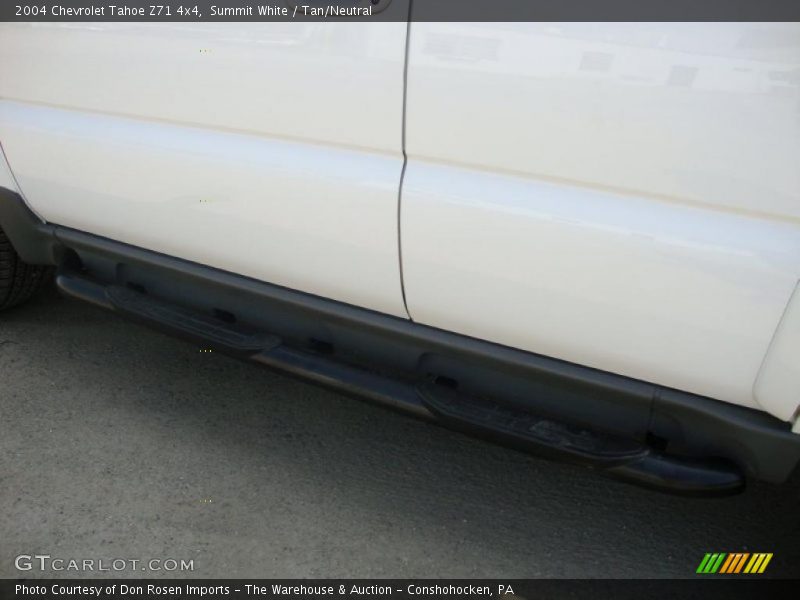 Summit White / Tan/Neutral 2004 Chevrolet Tahoe Z71 4x4