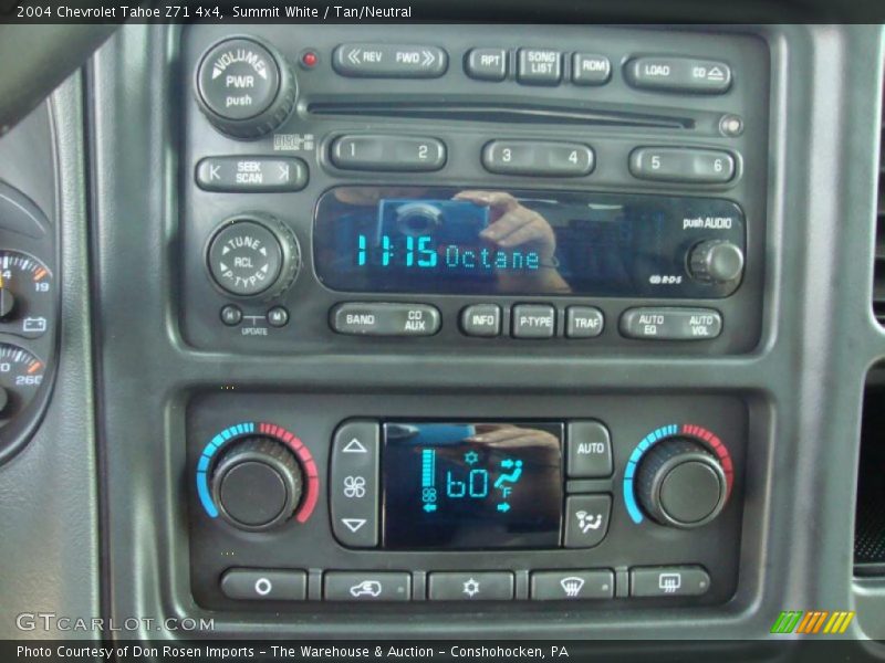 Summit White / Tan/Neutral 2004 Chevrolet Tahoe Z71 4x4