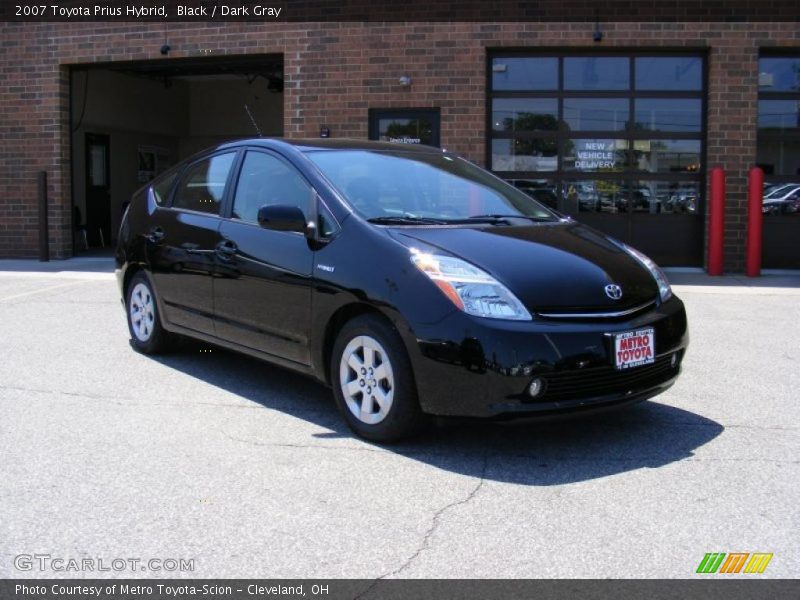 Black / Dark Gray 2007 Toyota Prius Hybrid
