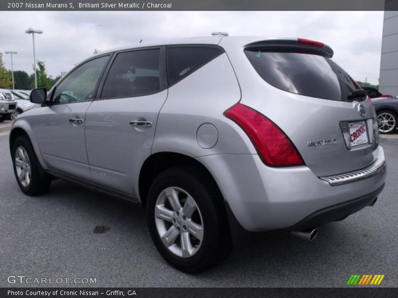 Brilliant Silver Metallic / Charcoal 2007 Nissan Murano S