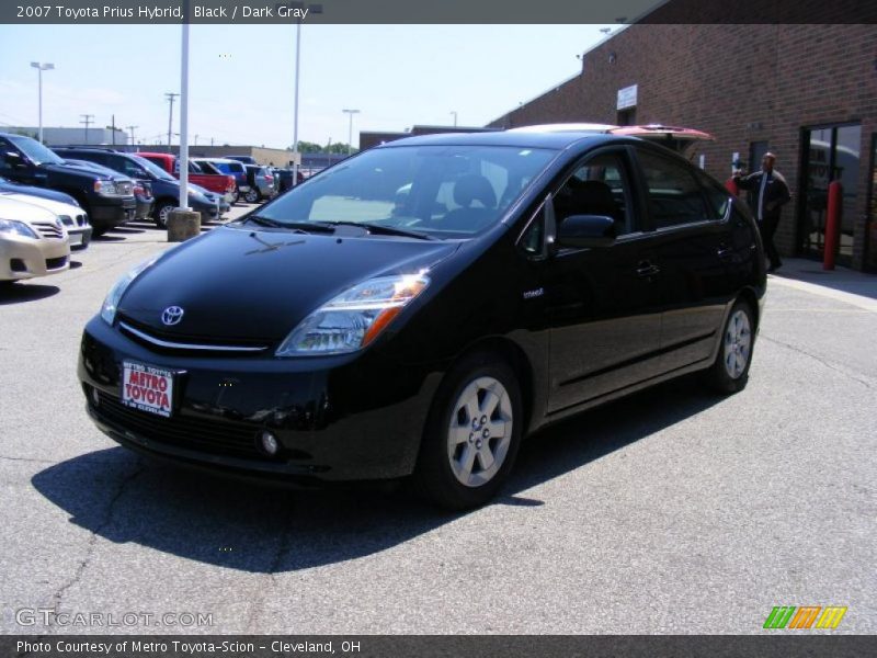 Black / Dark Gray 2007 Toyota Prius Hybrid