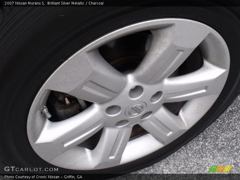 Brilliant Silver Metallic / Charcoal 2007 Nissan Murano S