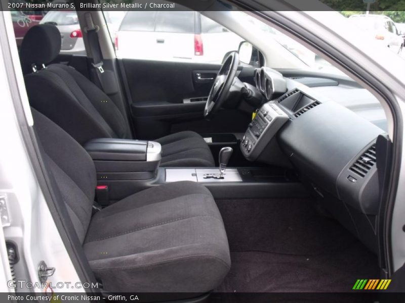 Brilliant Silver Metallic / Charcoal 2007 Nissan Murano S