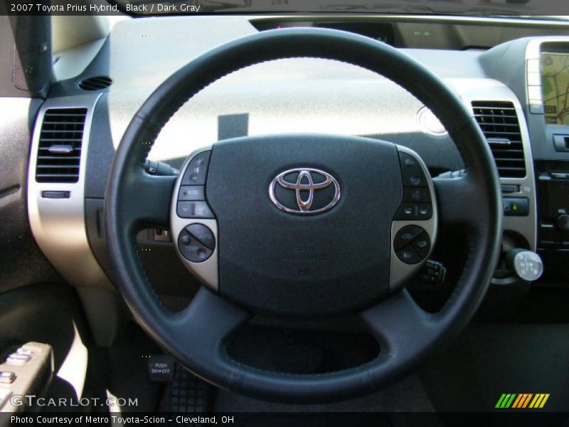 Black / Dark Gray 2007 Toyota Prius Hybrid