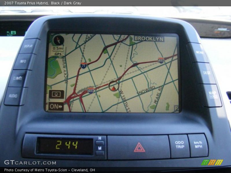 Black / Dark Gray 2007 Toyota Prius Hybrid