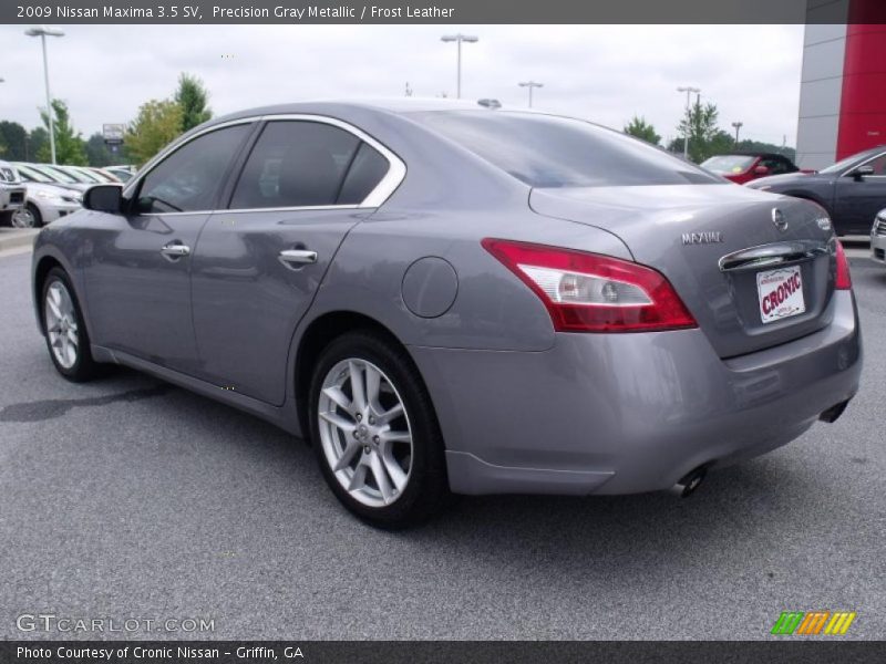 Precision Gray Metallic / Frost Leather 2009 Nissan Maxima 3.5 SV