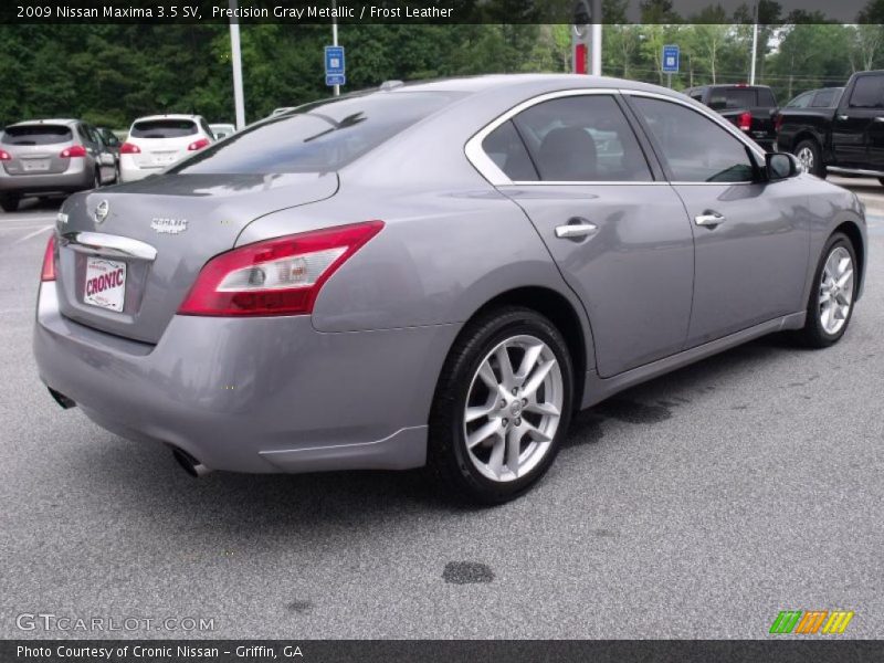 Precision Gray Metallic / Frost Leather 2009 Nissan Maxima 3.5 SV