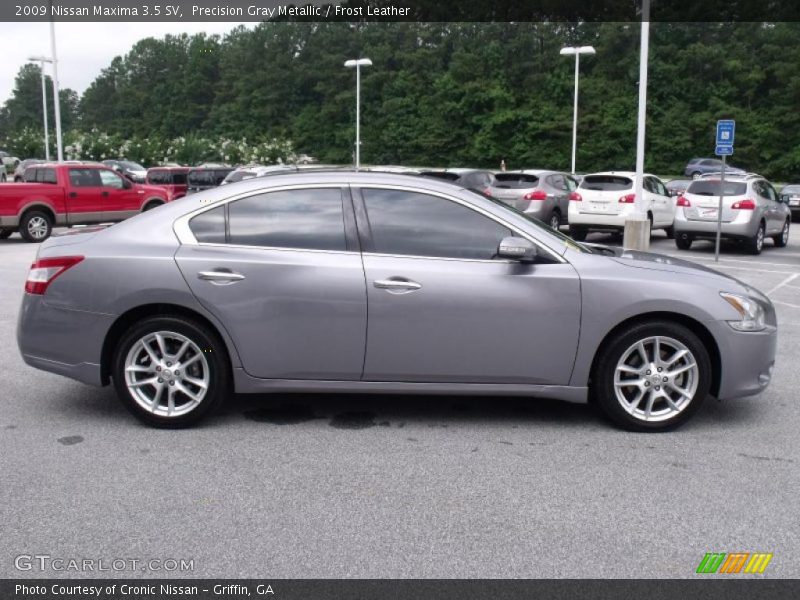 Precision Gray Metallic / Frost Leather 2009 Nissan Maxima 3.5 SV