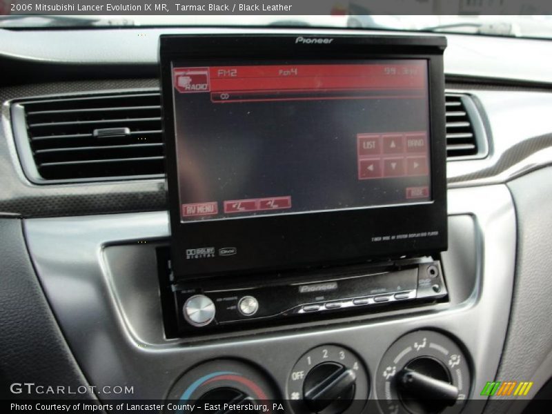 Tarmac Black / Black Leather 2006 Mitsubishi Lancer Evolution IX MR