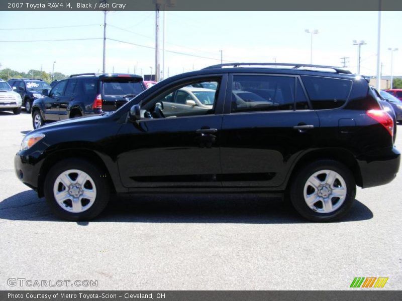 Black / Ash Gray 2007 Toyota RAV4 I4